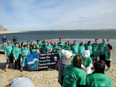 Aurora Supports the Special Olympics Polar Plunge