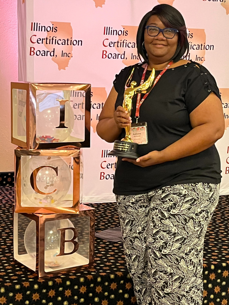 Illinois Alcohol and Other Drug Abuse Professional Certification Association Professional of the Year