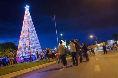 Street celebration heralds Christmas