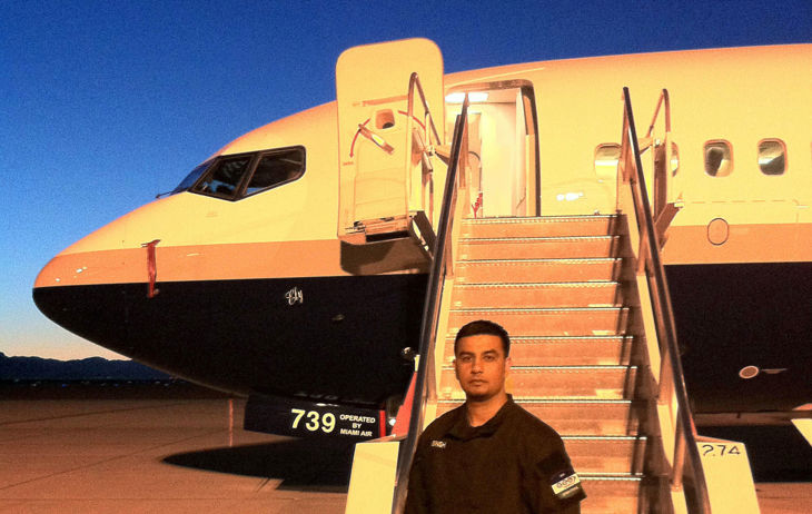 Air Mission Flight Team Member Jatinder Singh