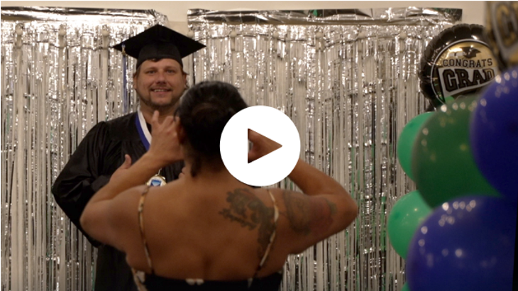 Pro-Graduation: 30 students take the first step into re-entering society